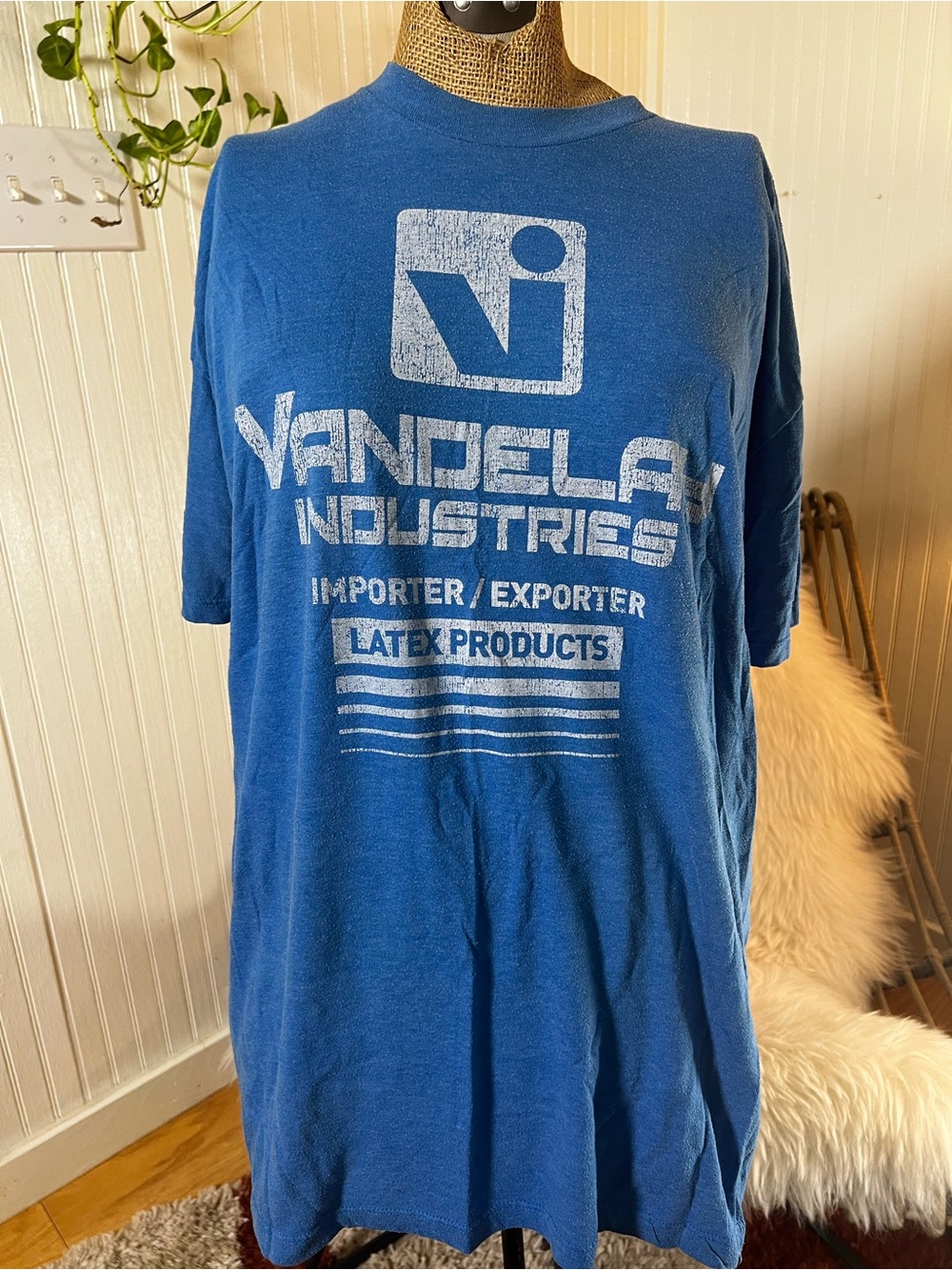Blue men’s Seinfeld inspired Graphic Tee